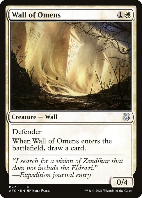 Wall of Omens - AFC - 77