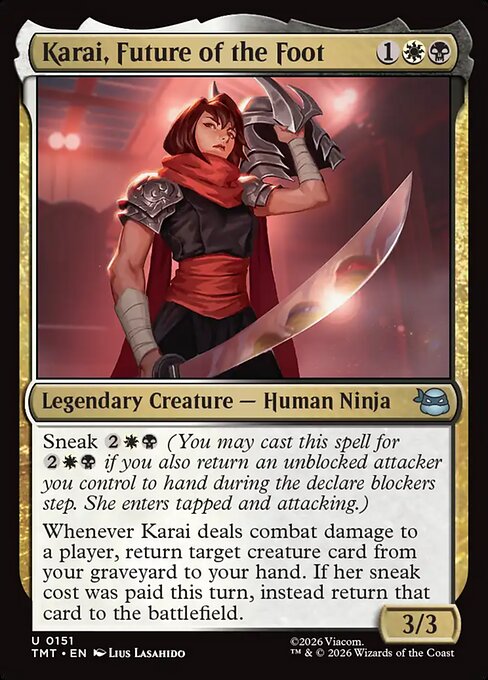 Karai, Future of the Foot - TMT - 151