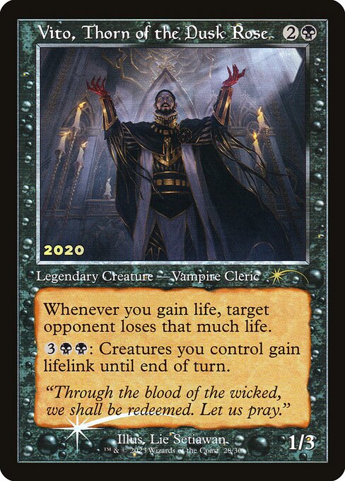 Vito, Thorn of the Dusk Rose (Foil) - P30A - 28