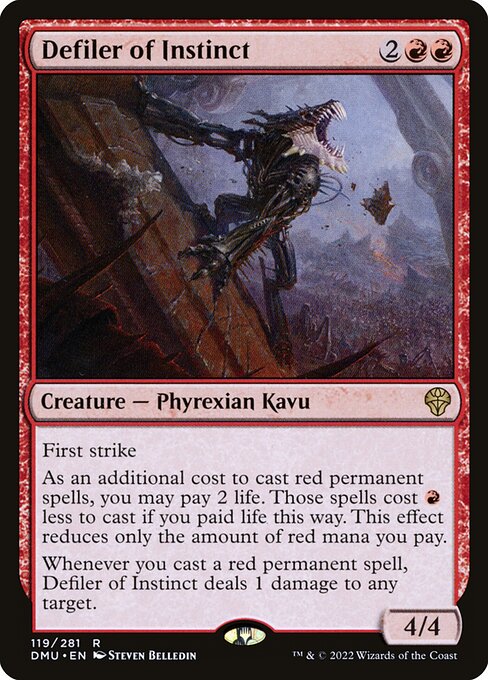 Defiler of Instinct (Foil) - DMU - 119
