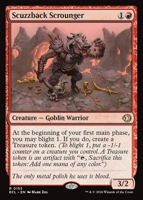 Scuzzback Scrounger (Foil) - ECL - 153