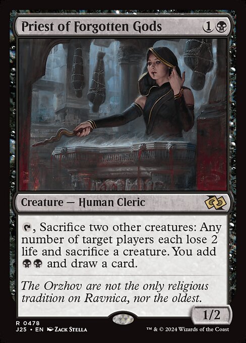 Priest of Forgotten Gods - J25 - 478