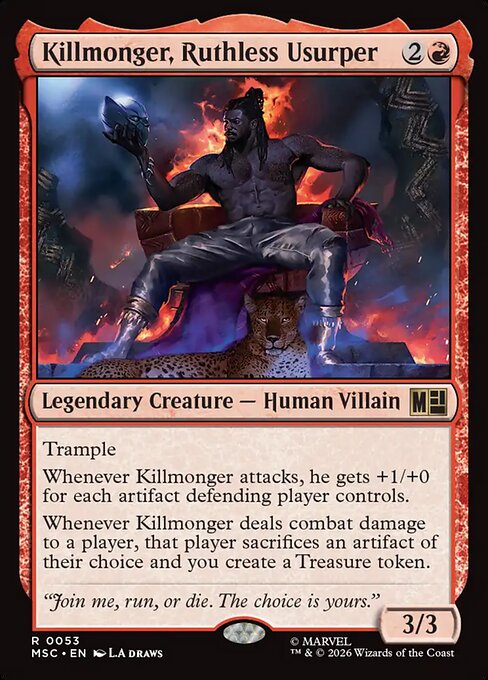 Killmonger, Ruthless Usurper - MSC - 53