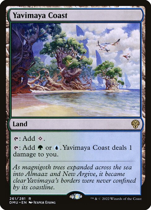Yavimaya Coast (Foil) - DMU - 261