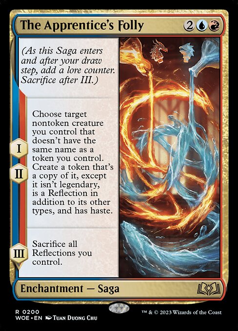 The Apprentice's Folly (Foil) - WOE - 200