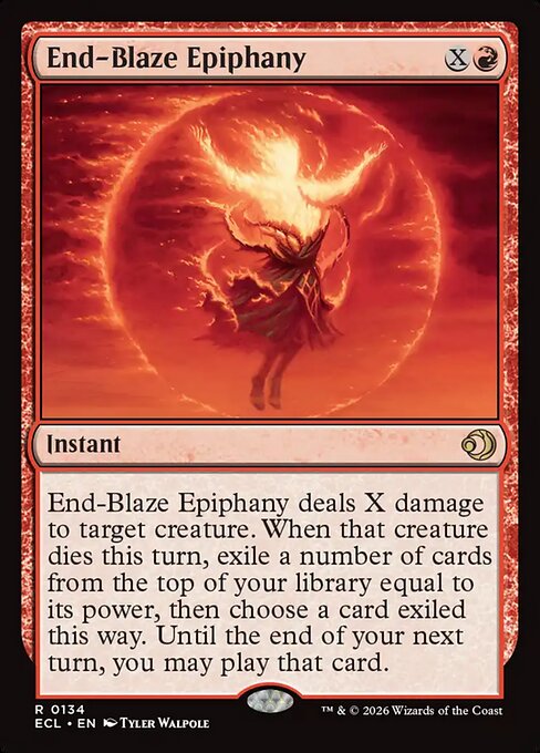 End-Blaze Epiphany (Foil) - ECL - 134