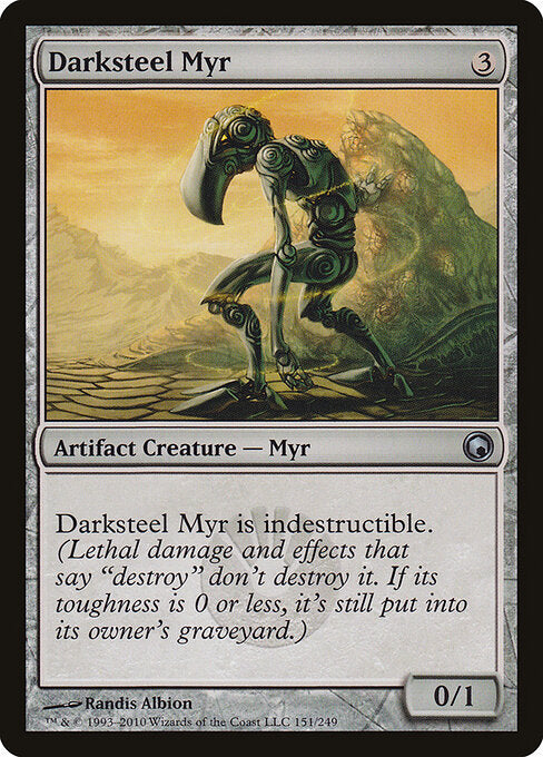 Darksteel Myr (Foil) - SOM - 151