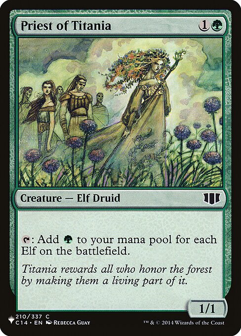Priest of Titania - PLST - C14-210