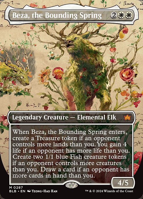 Beza, the Bounding Spring (Borderless) - BLB - 287