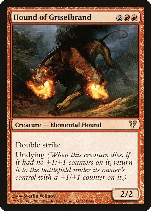 Hound of Griselbrand (Foil) - AVR - 141