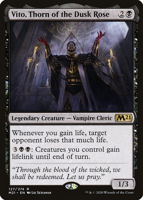 Vito, Thorn of the Dusk Rose - M21 - 127