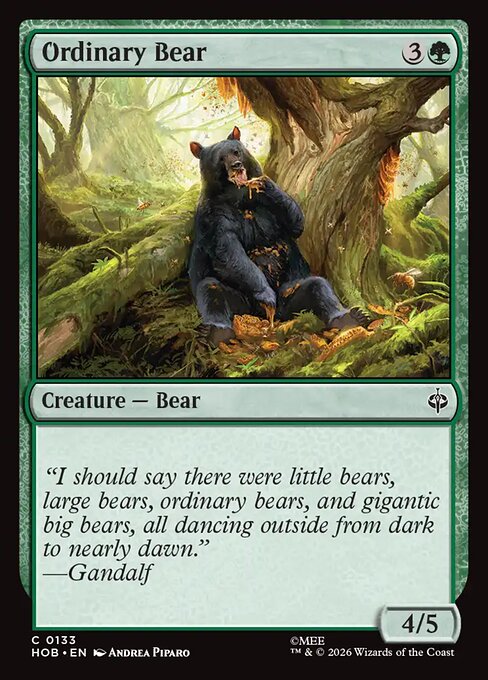 Ordinary Bear - HOB - 133