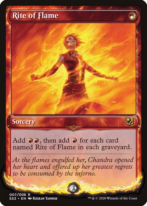 Rite of Flame (Foil) - SS3 - 7