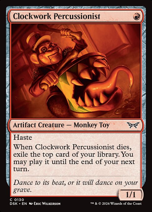 Clockwork Percussionist (0130) - DSK - 130