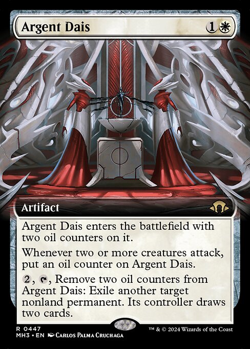 Argent Dais (Extended Art) - MH3 - 447