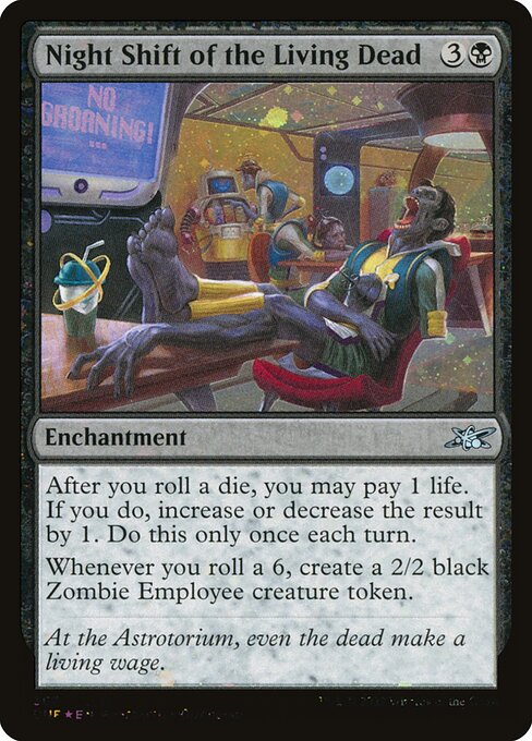 Night Shift of the Living Dead (Galaxy Foil) - UNF - 367