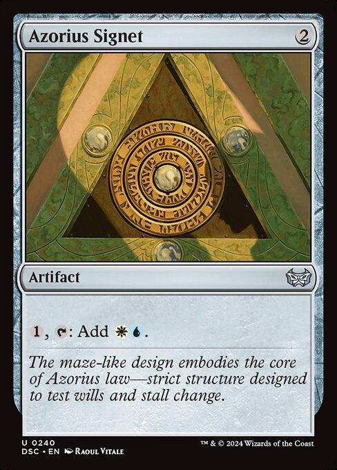 Azorius Signet - DSC - 240