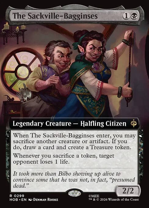 The Sackville-Bagginses (Extended Art) - HOB - 299