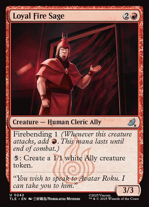 Loyal Fire Sage - TLE - 242