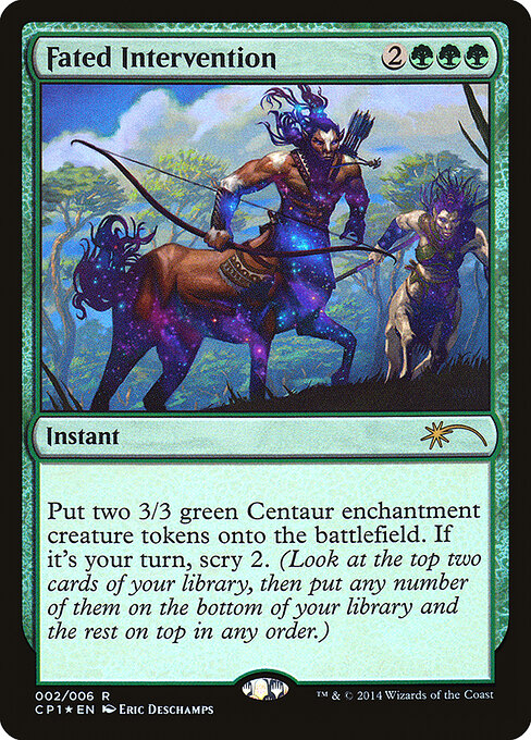 Fated Intervention (Foil) - CP1 - 2