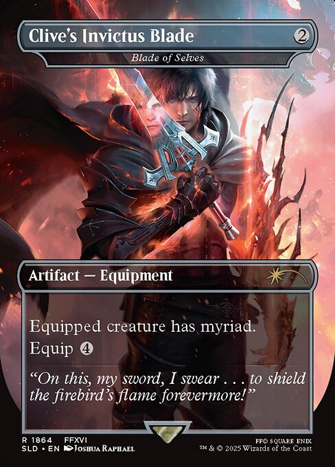 Clive's Invictus Blade - Blade of Selves - SLD - 1864