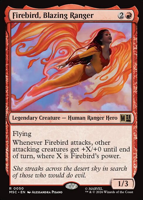 Firebird, Blazing Ranger - MSC - 50