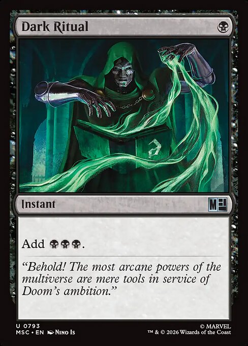 Dark Ritual (Foil) - MSC - 793