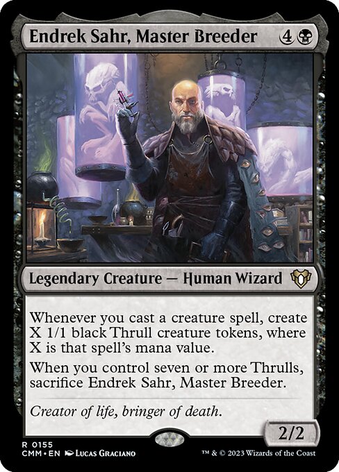 Endrek Sahr, Master Breeder - CMM - 155