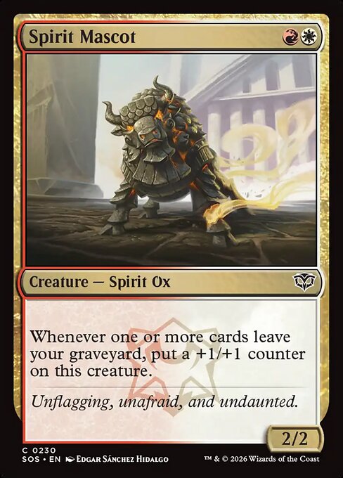 Spirit Mascot - SOS - 230