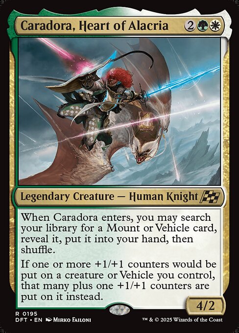 Caradora, Heart of Alacria - DFT - 195