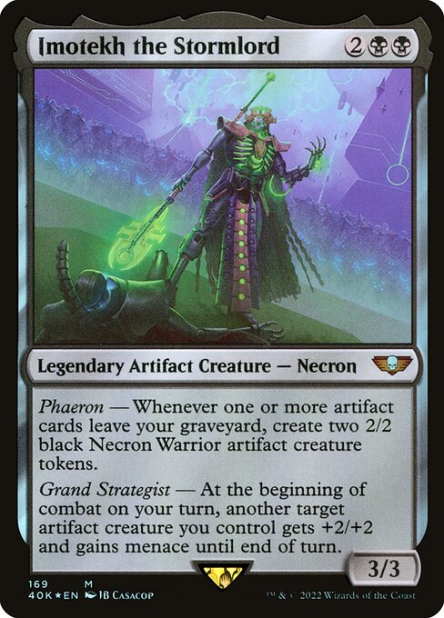 Imotekh the Stormlord (Foil) - 40K - 169