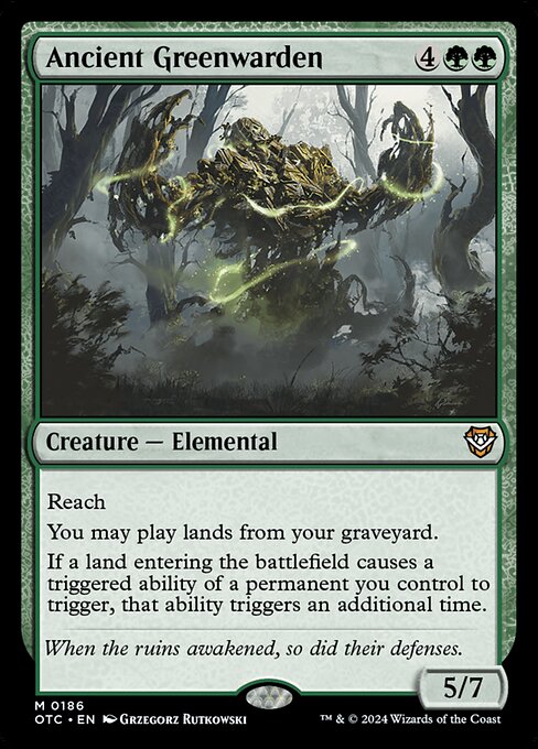 Ancient Greenwarden - OTC - 186