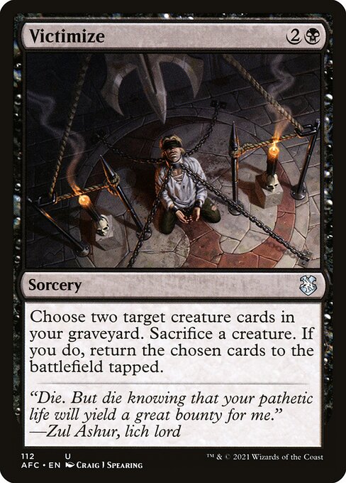 Victimize - AFC - 112