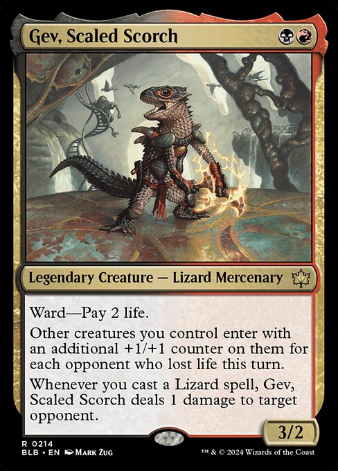 Gev, Scaled Scorch - BLB - 214