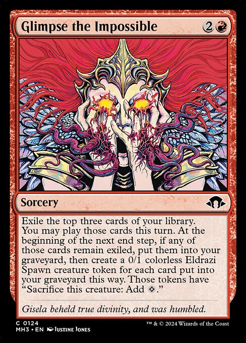Glimpse the Impossible (Foil) - MH3 - 124
