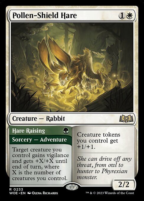 Pollen-Shield Hare - WOE - 233
