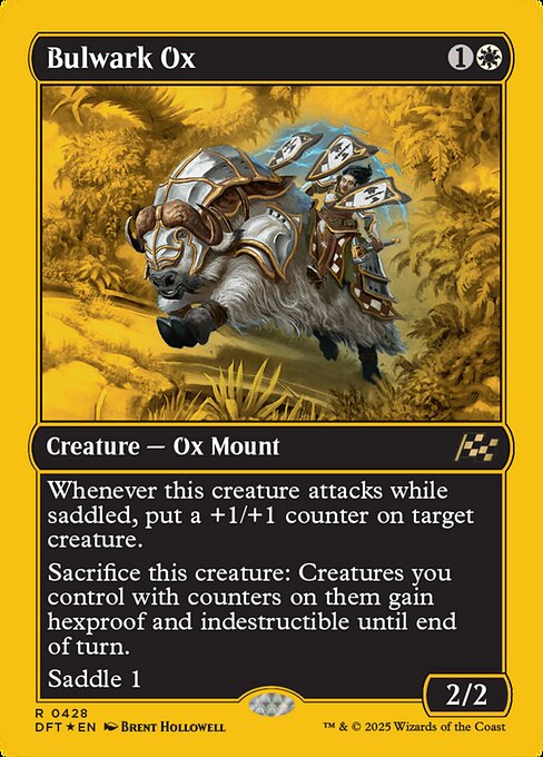 Bulwark Ox (First-Place Foil) - DFT - 428