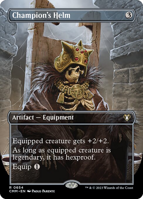 Champion's Helm (Borderless) - CMM - 654