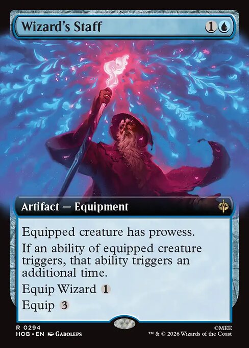 Wizard's Staff (Extended Art) - HOB - 294