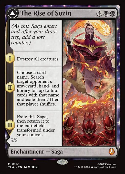 The Rise of Sozin (Foil) - TLA - 117
