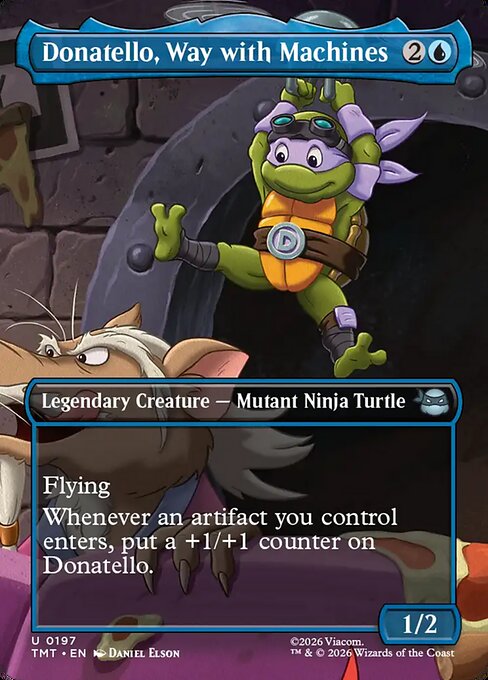 Donatello, Way with Machines (Borderless) - TMT - 197