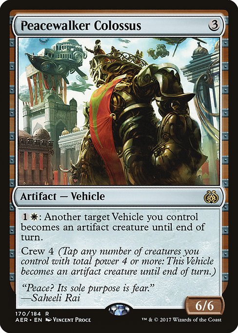 Peacewalker Colossus (Foil) - AER - 170
