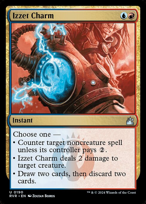 Izzet Charm (Foil) - RVR - 190