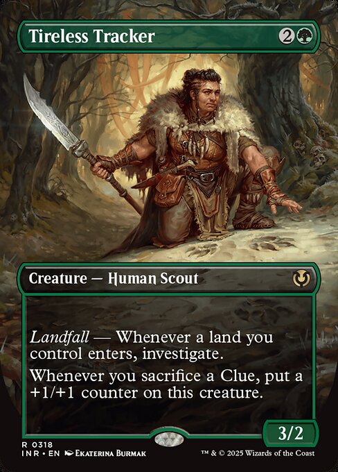 Tireless Tracker (Borderless) (Foil) - INR - 318
