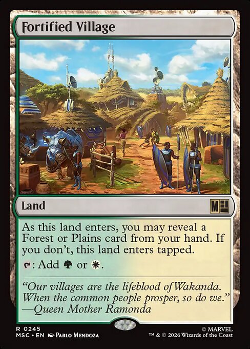 Fortified Village - MSC - 245