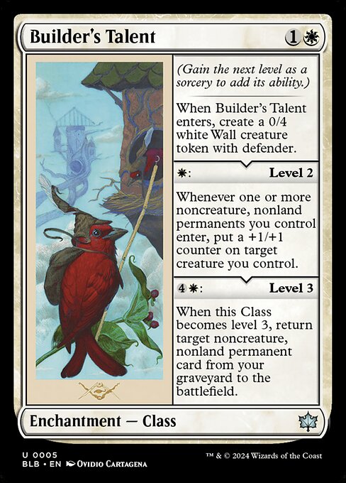 Builder's Talent (Foil) - BLB - 5