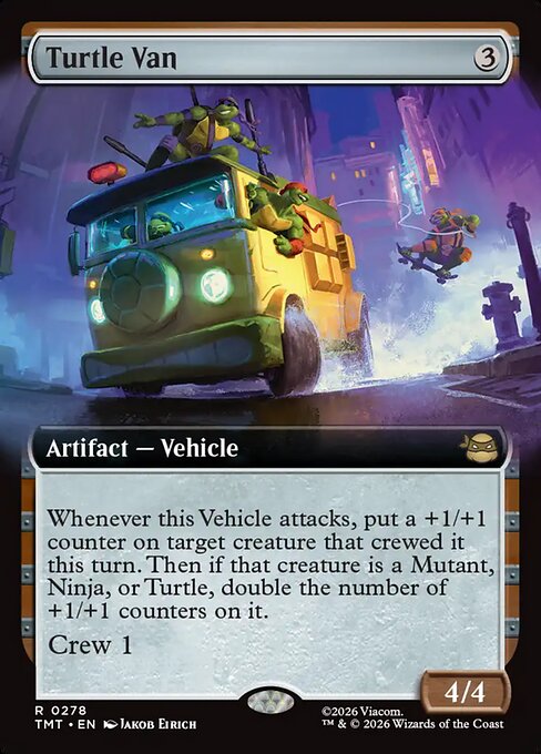 Turtle Van (Extended Art) - TMT - 278