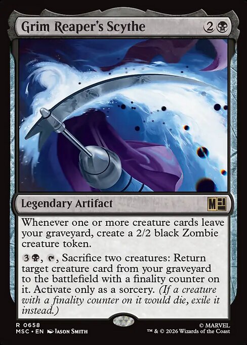Grim Reaper's Scythe - MSC - 658