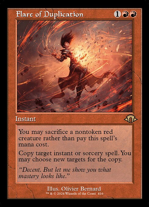 Flare of Duplication (Retro Frame) - MH3 - 416