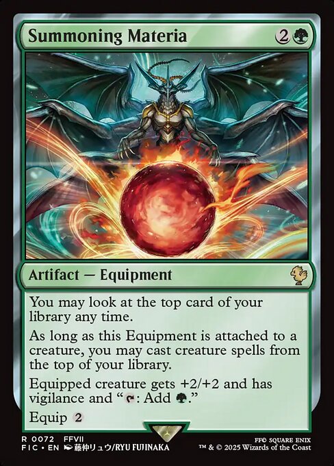 Summoning Materia - FIC - 72